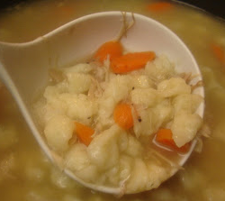 chicken turkey spaetzle soup