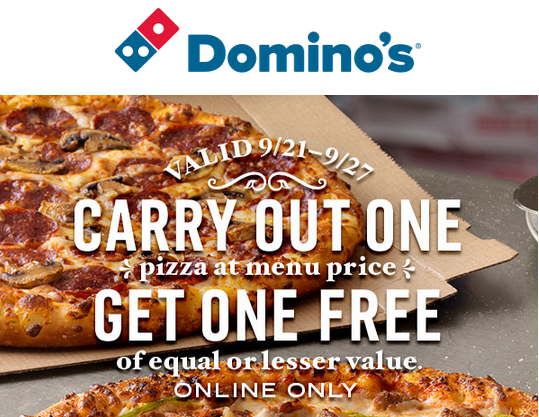 dominoes coupon