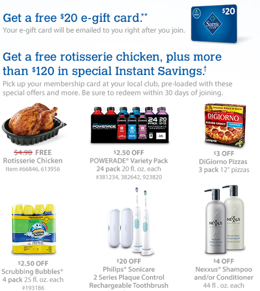 *EXTENDED* Sam's Club Membership Deal Pay 45 for a 245 value