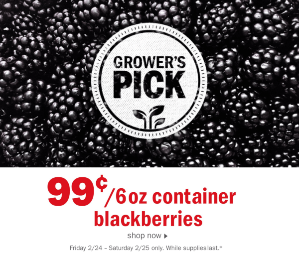 Meijer growers pick blackberries sale